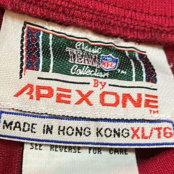 Vintage Heath Shuler Washington Redskins Apex One Jersey XL NFL - Picture 9 of 11